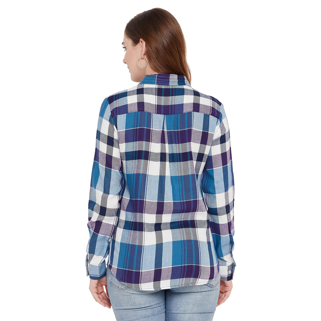 Duke Urban Women Full Sleeve Cotton Shirt (SDX3804)