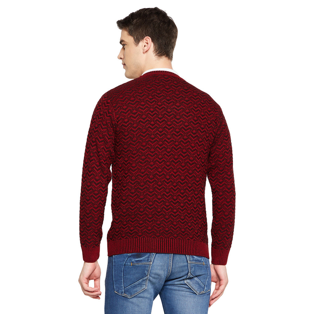 Duke Urban Men Full Sleeve V Neck Sweater (SDS2059)