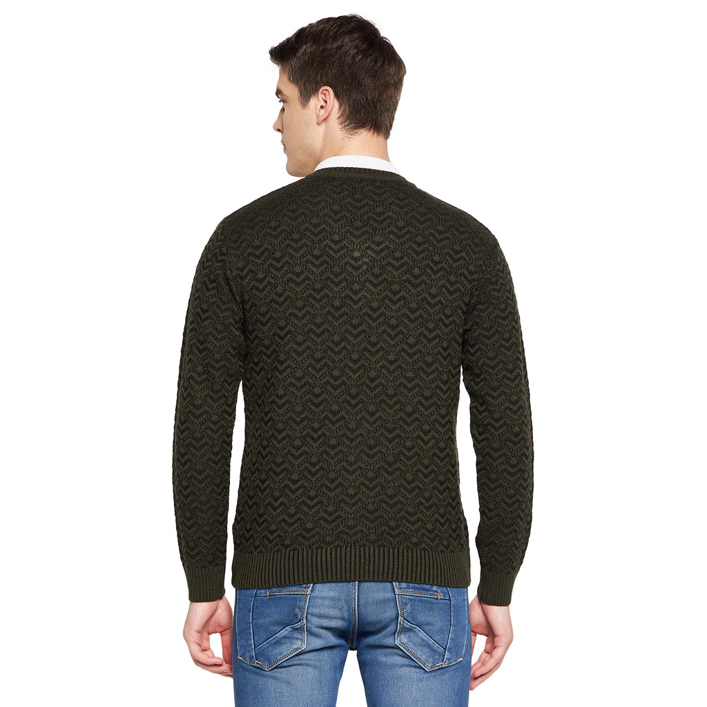 Duke Urban Men Full Sleeve V Neck Sweater (SDS2059)