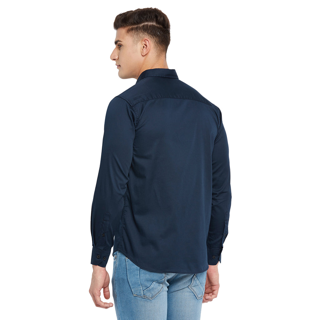 Duke Urban Men Full Sleeve  Cotton Shirt (SDO5SATR)