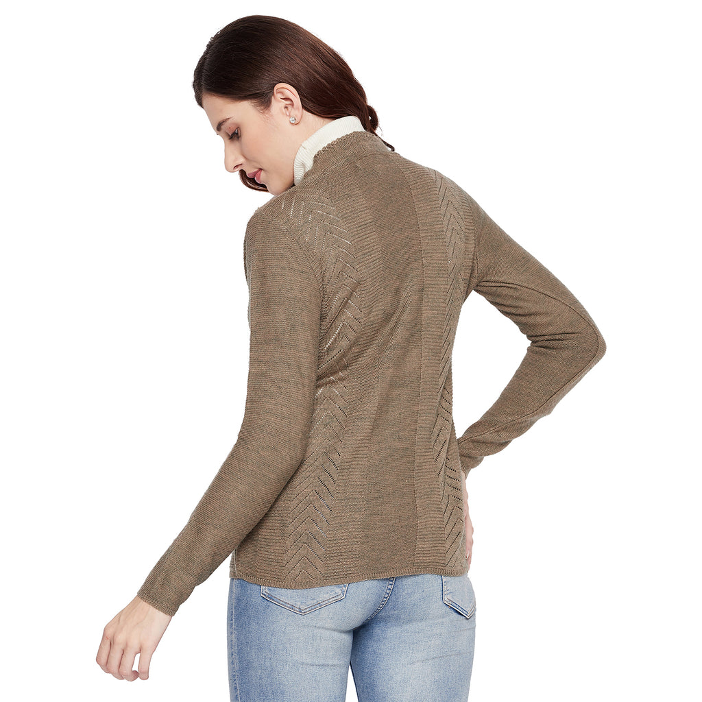 Duke Urban Women Full Sleeve Cardigan (SDS9597)