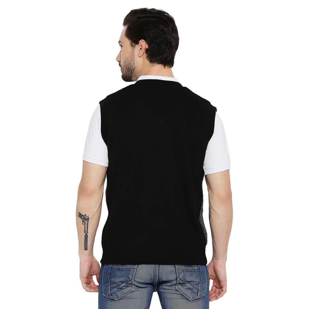Duke Urban Men Sleeveless Reversible Sweater (SDS2037)