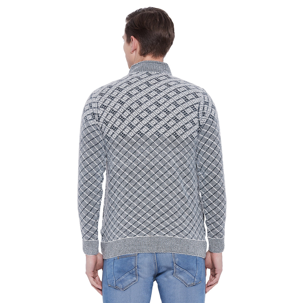 Duke Urban Men Full Sleeve Zipper Sweater (SDS681)