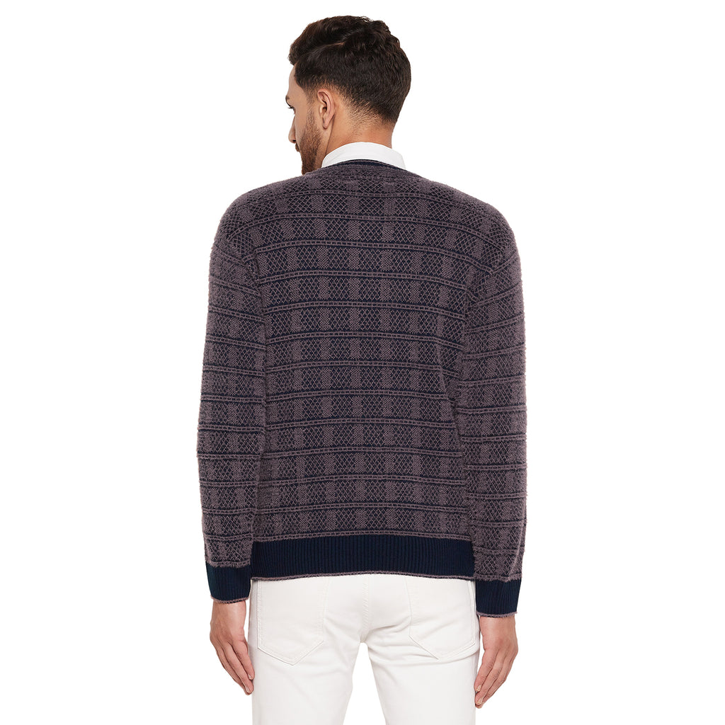 Duke Urban Men Full Sleeve V-Neck Sweater (SDS2068)
