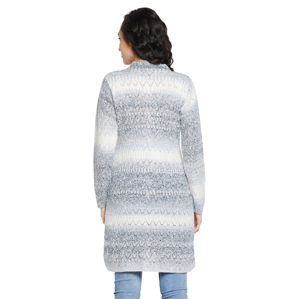 Duke Urban Women Full sleeve Round Neck Cardigan (SDS1097)