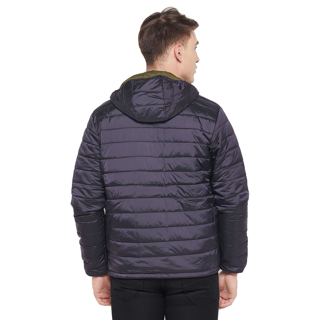 Duke Urban Men Full Sleeve Reversible Hooded Jacket (SDZ898)