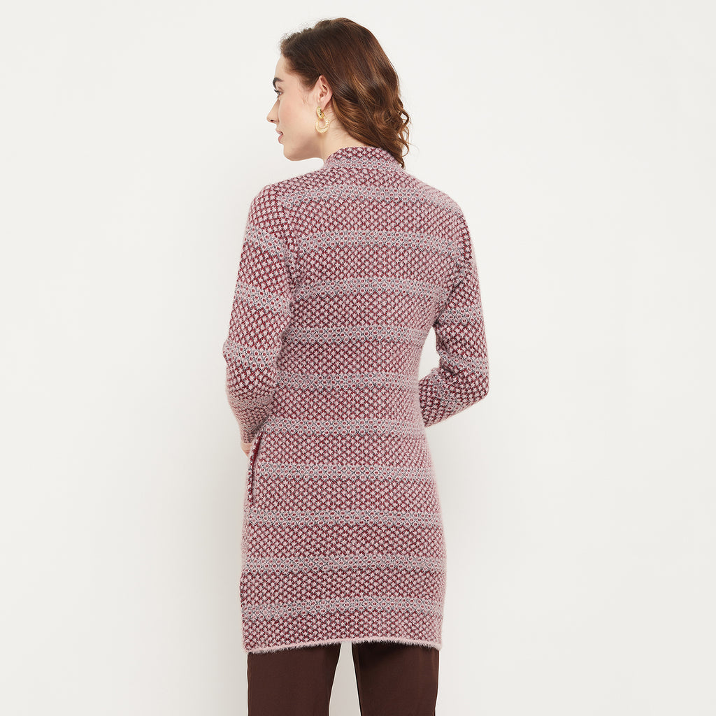 Duke Urban Women Self Design Cardigan (SDS1095)