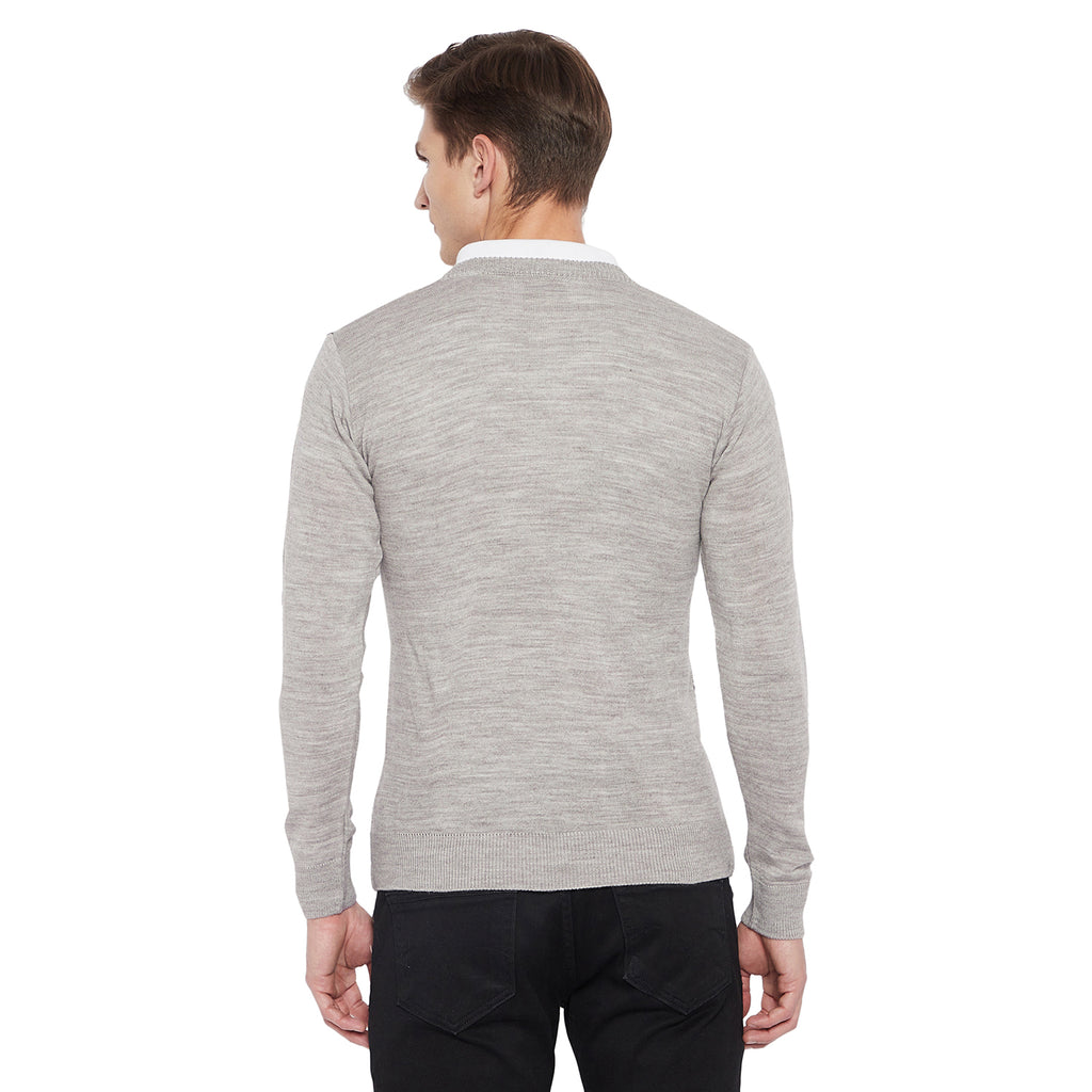 Duke Urban Men Full Sleeve V Neck Sweater (SDS8037)