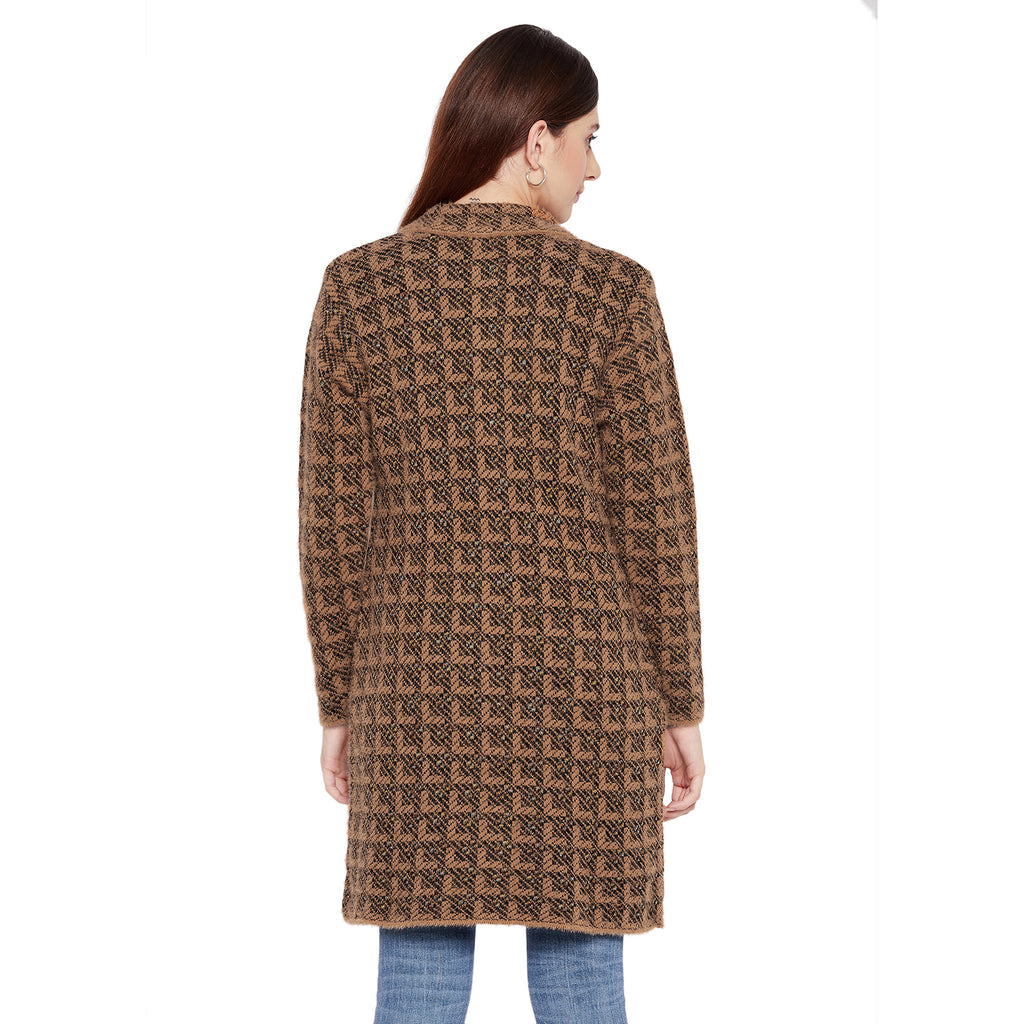 Duke Urban Women Full Sleeve Long Cardigan (SDS1091)