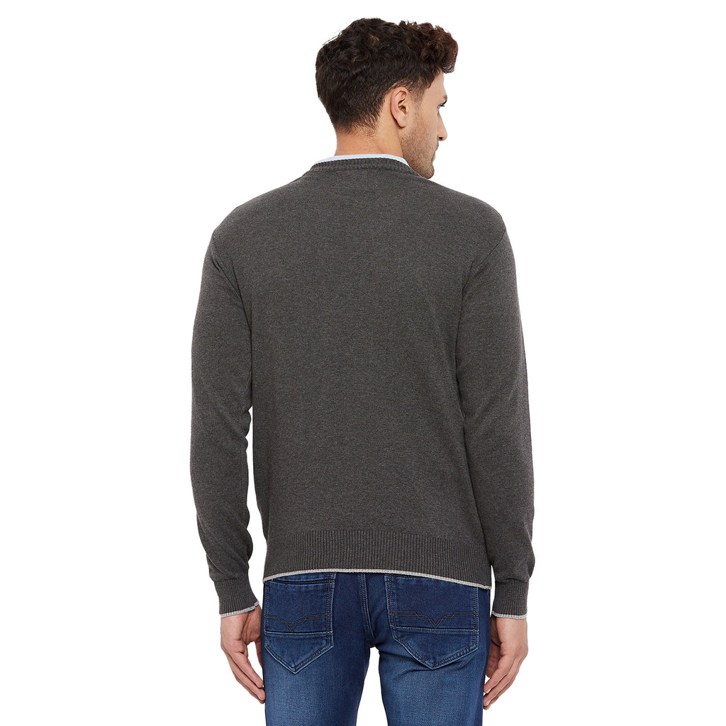 Duke Urban Men Full Sleeve V Neck Sweater (SDS3000)