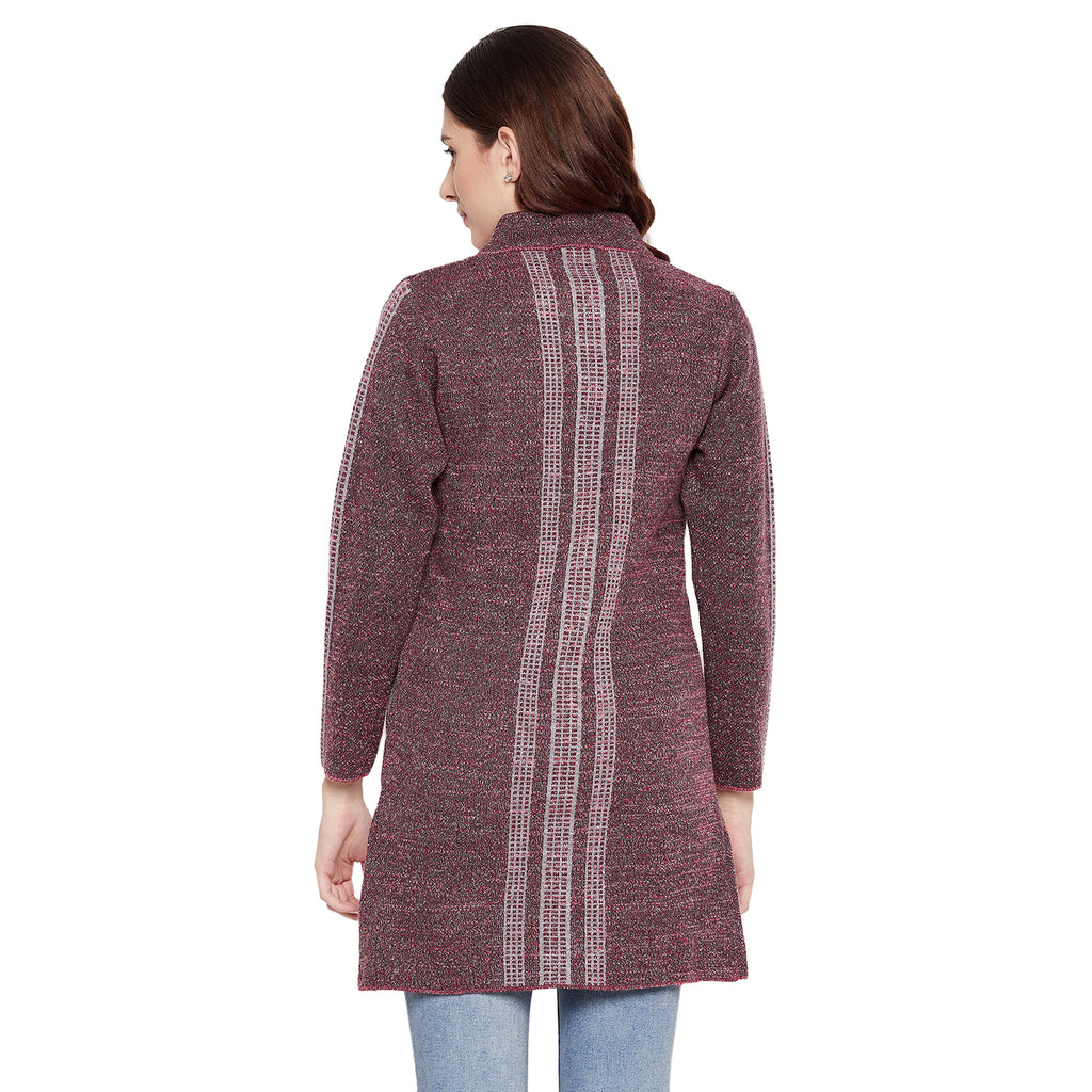 Duke Urban Women Full Sleeve Long Cardigan (SDS1086)