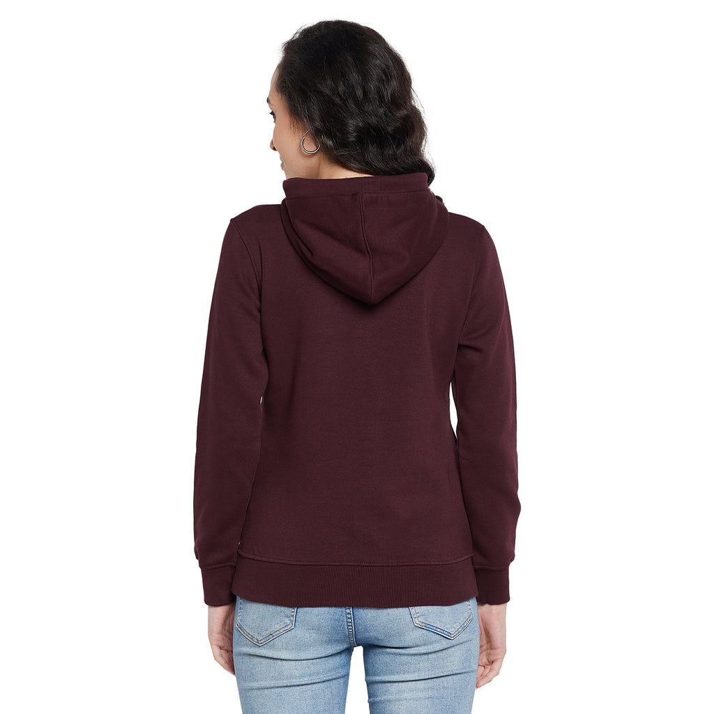 Duke Urban Women Full Sleeve Hooded Sweatshirt (LFX815)