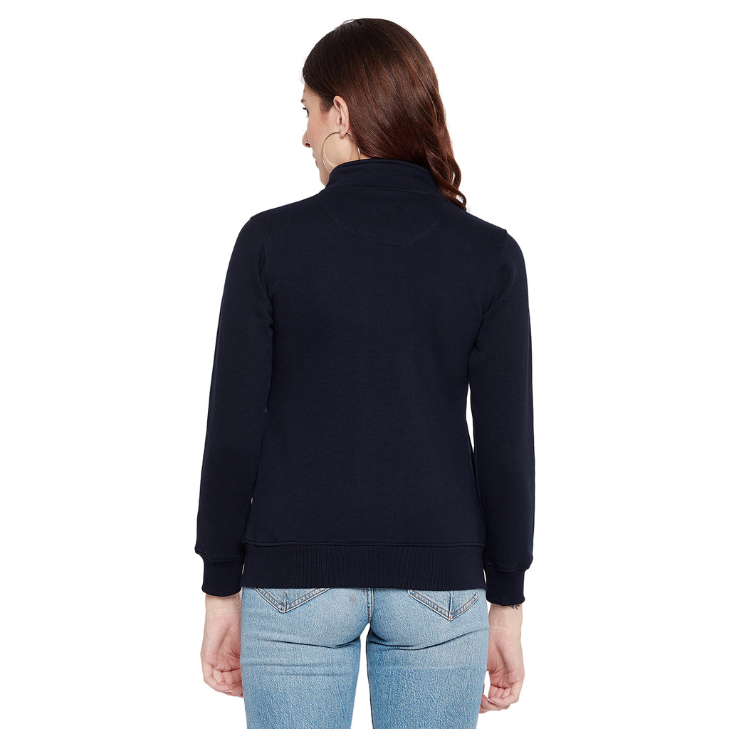 Duke Urban Women Full Sleeve Zipper Sweatshirt (MLFX675)