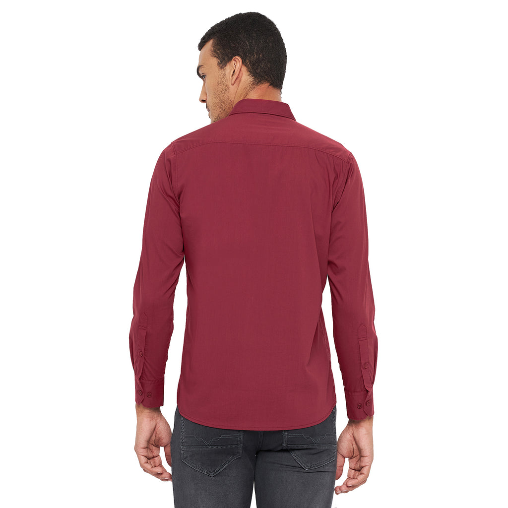 Duke Urban Men Full Sleeve Cotton Shirt (SDO8PLPS)