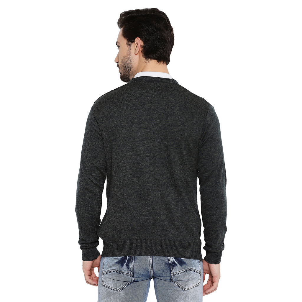 Duke Urban Men Full Sleeve V Neck Sweater (SDS2048)