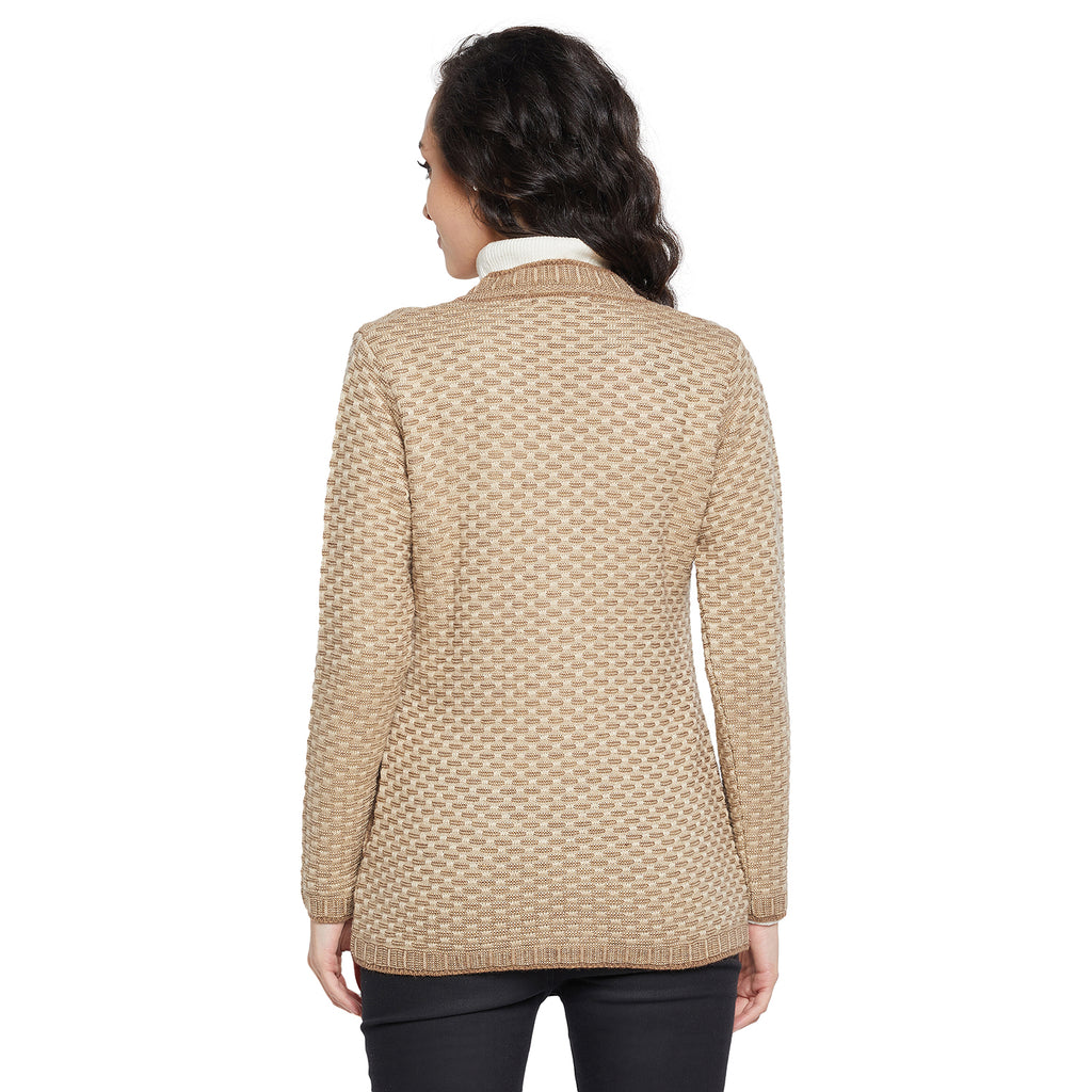Duke Urban Women Full sleeve V Neck Cardigan (SDS1089)