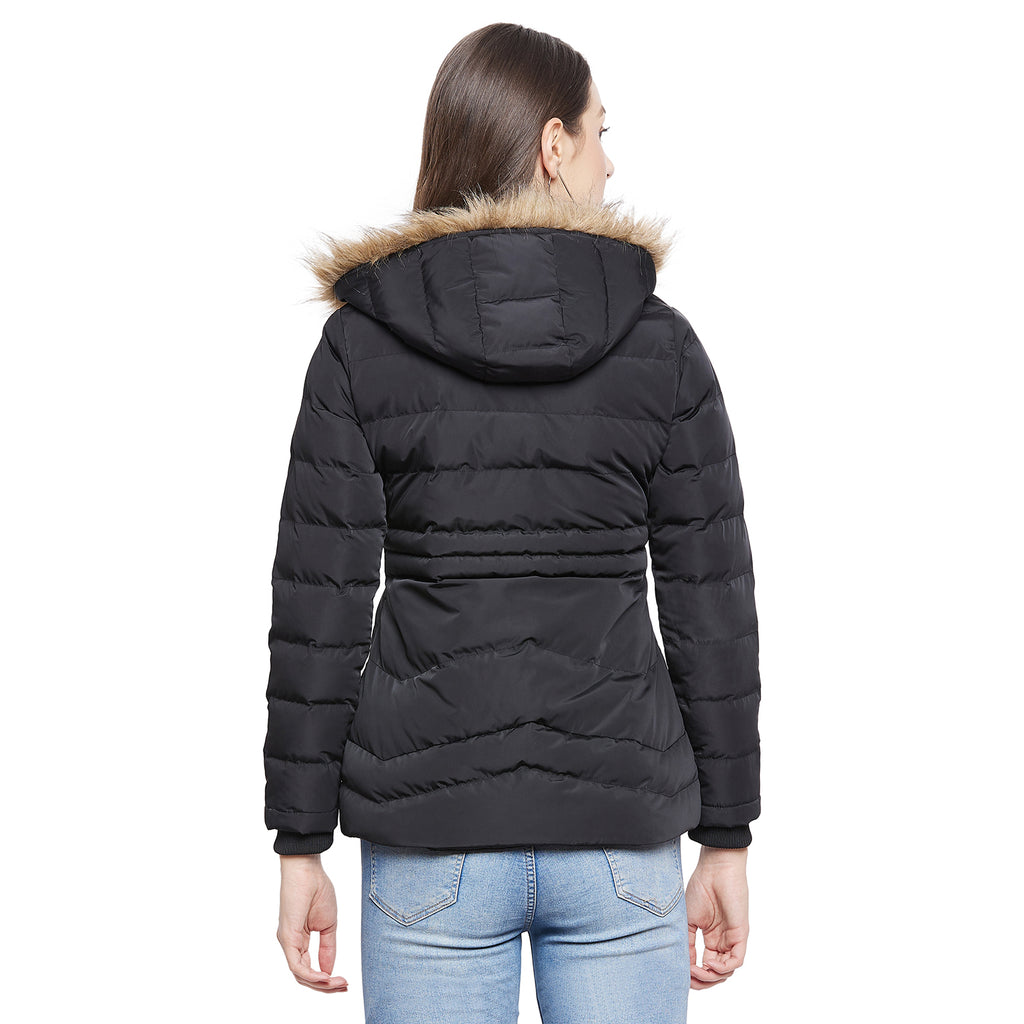 Duke Urban Women Full Sleeve Puffer Jacket (SDZ6690)