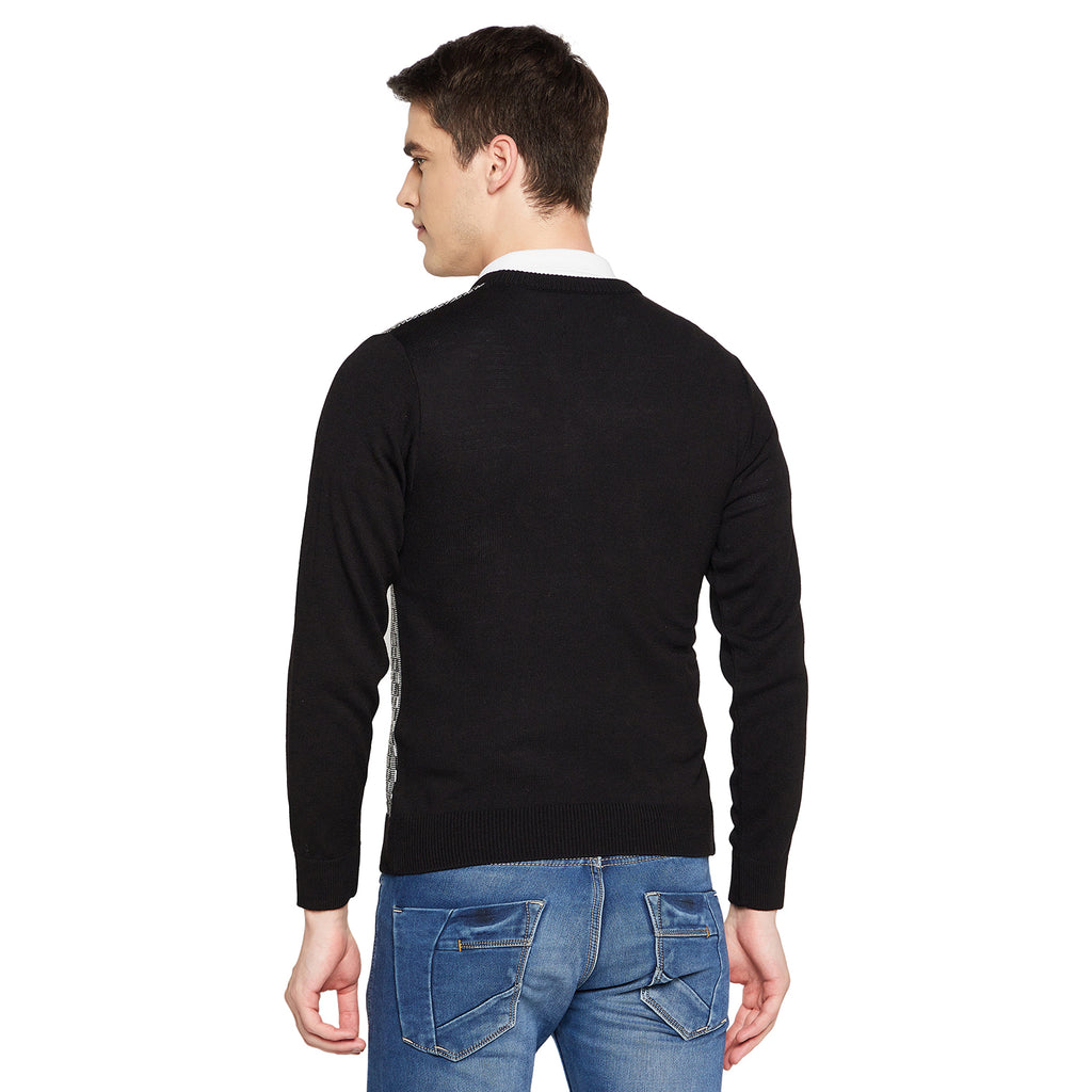 Duke Urban Men Full Sleeve V Neck Sweater (SDS8088)