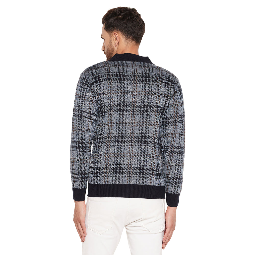 Duke Urban Men Full Sleeve High Neck Sweater (SDS684R)