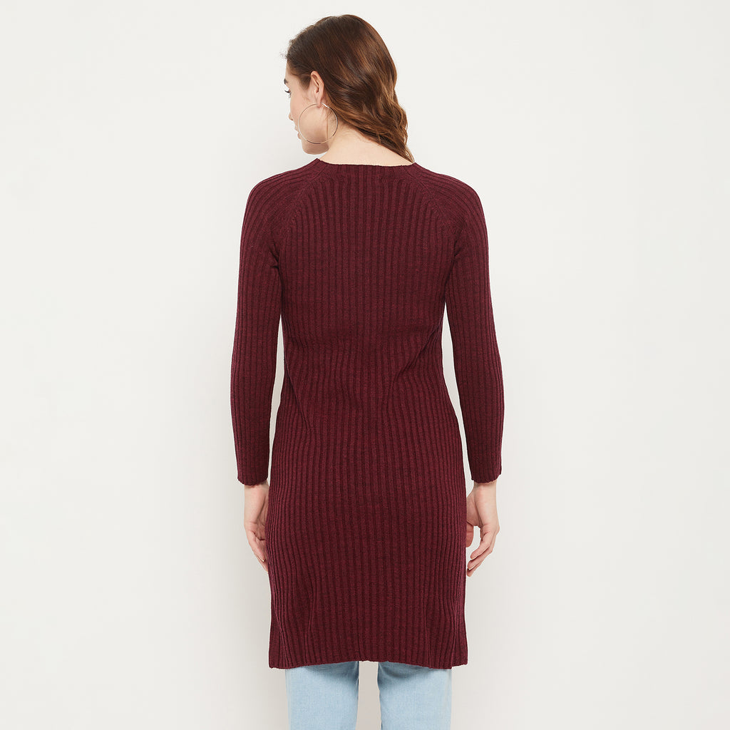 Duke Urban Women Solid Long Pullover (SDS1028)