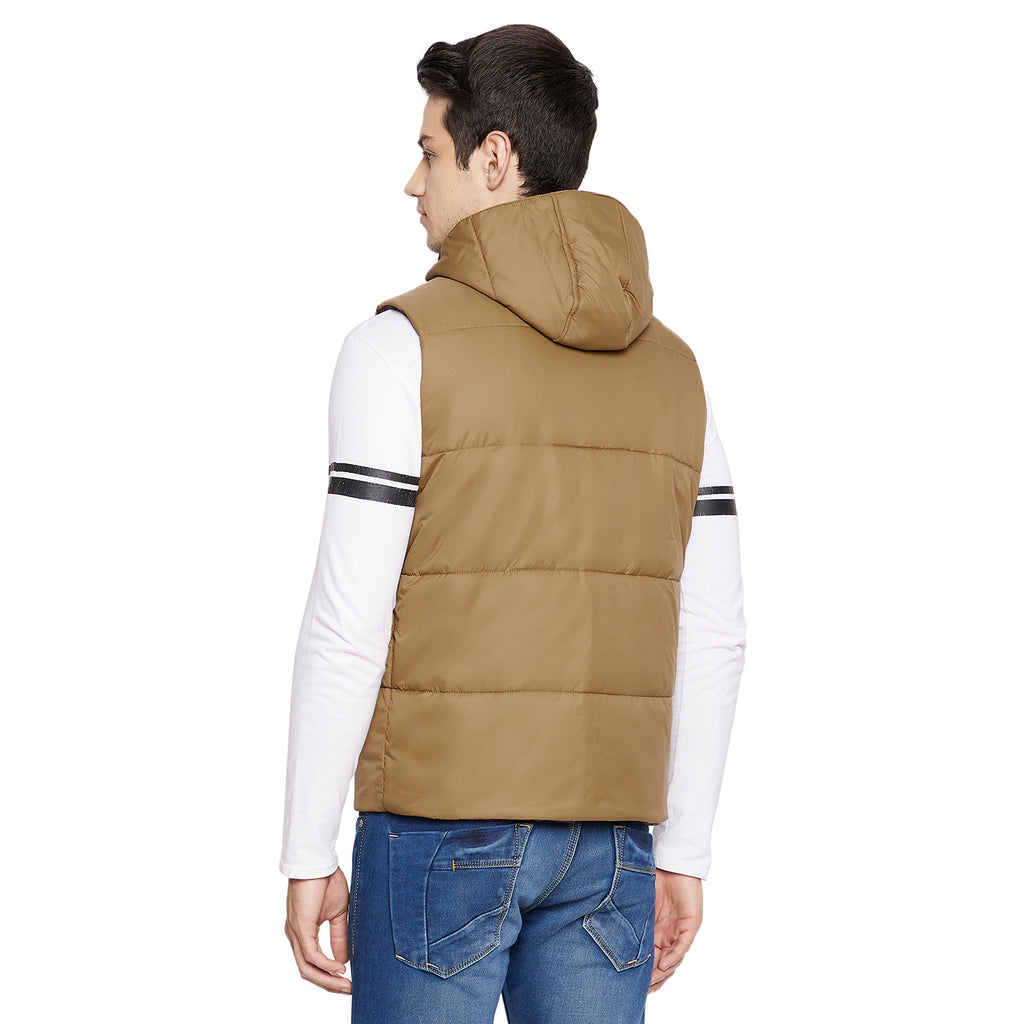 Duke Urban Men Sleeveless Reversible Jacket (SDZ908)