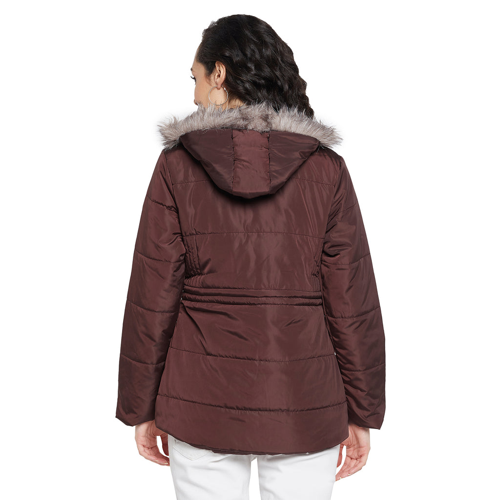 Duke Urban Women Full sleeve Hooded Jacket (SDZ1923)