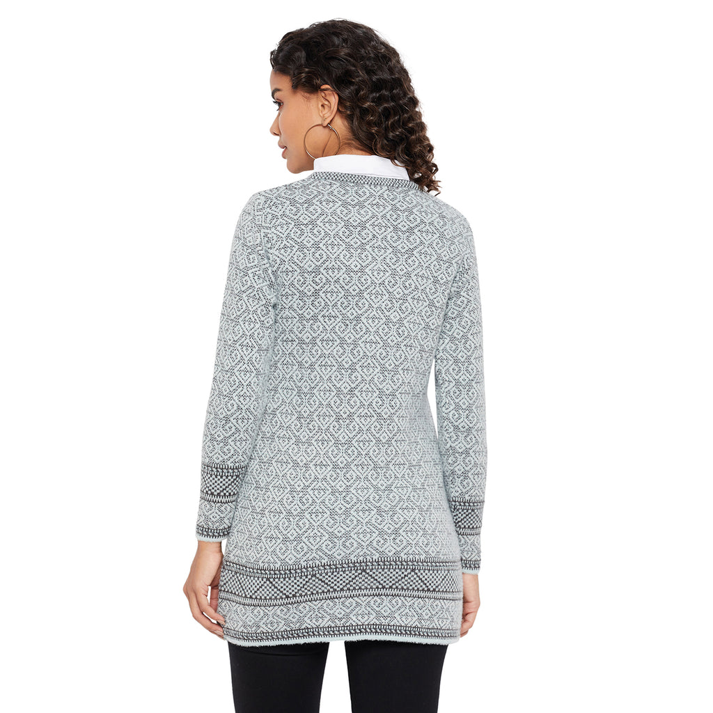 Duke Urban Women Round Neck Cardigan  (SDS1107)