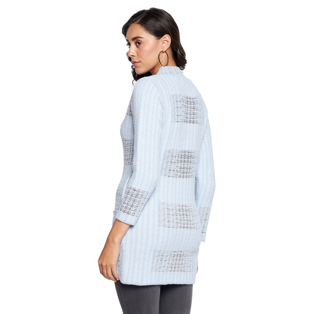 Duke Urban Women Full sleeve Collared Neck Cardigan (SDS1115)