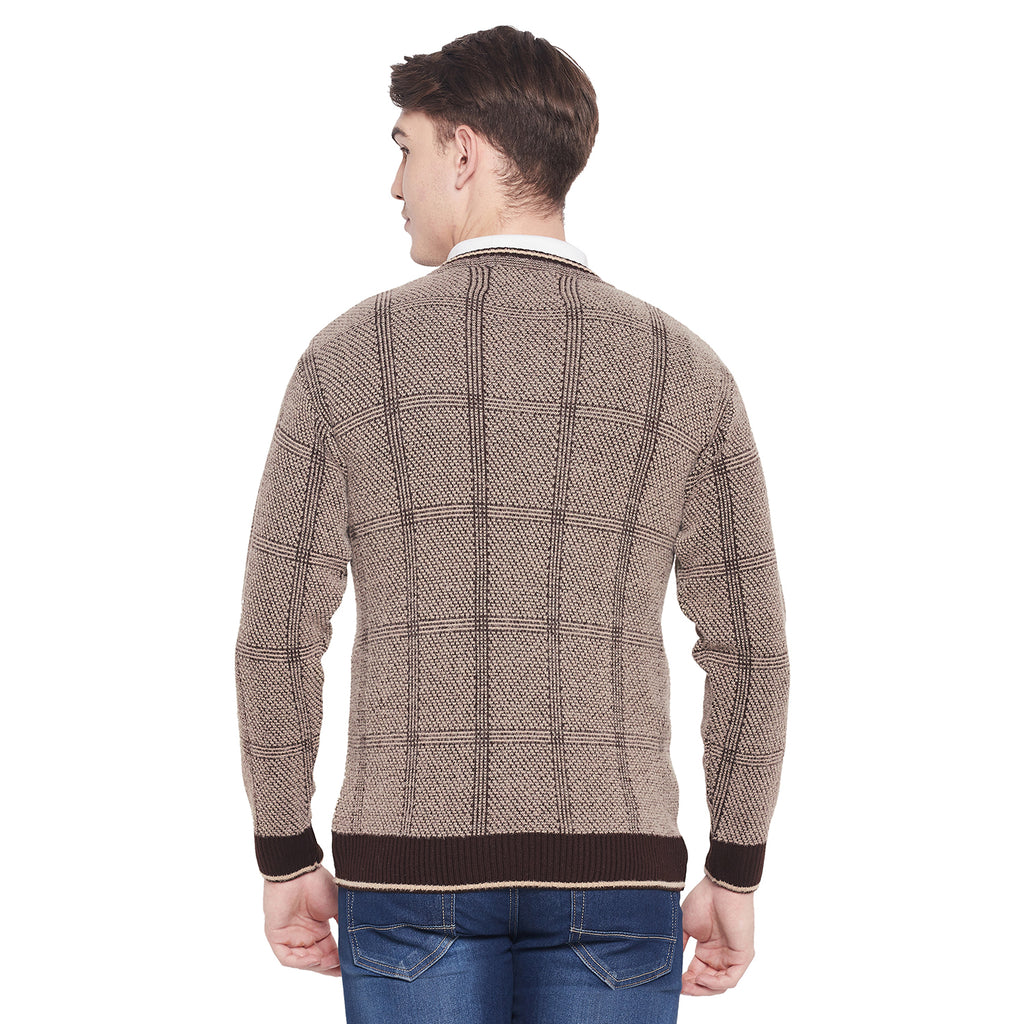 Duke Urban Men Full Sleeve V Neck Sweater (SDS2067)
