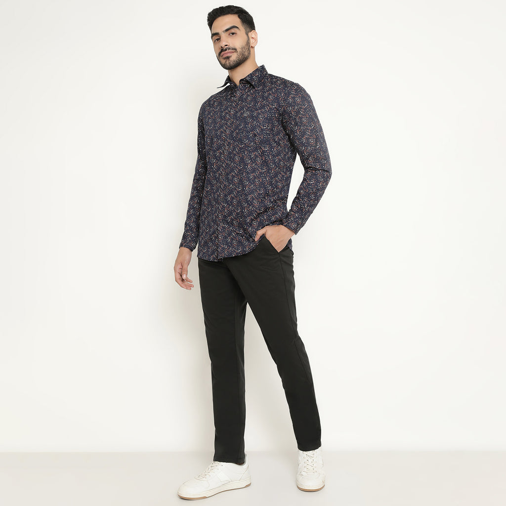 Duke Urban Men Full Sleeve Cotton Shirt (SDO6PRTG)