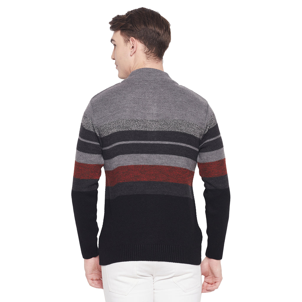 Duke Urban Men Full Sleeve Half Zip Sweater (SDS2076)