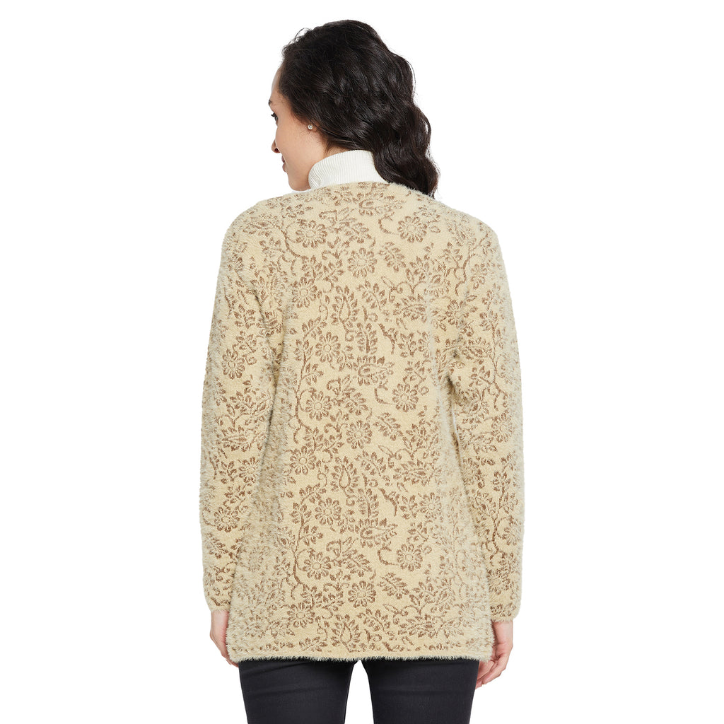 Duke Urban Women Full sleeve Round Neck Cardigan (SDS1132)