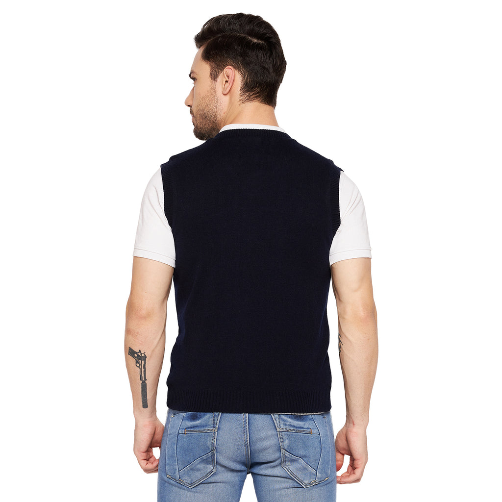 Duke Urban Men Sleeveless Reversible Sweater (SDS2040)