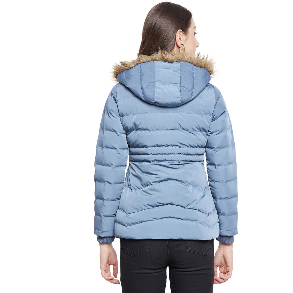 Duke Urban Women Full Sleeve Puffer Jacket (SDZ6690)