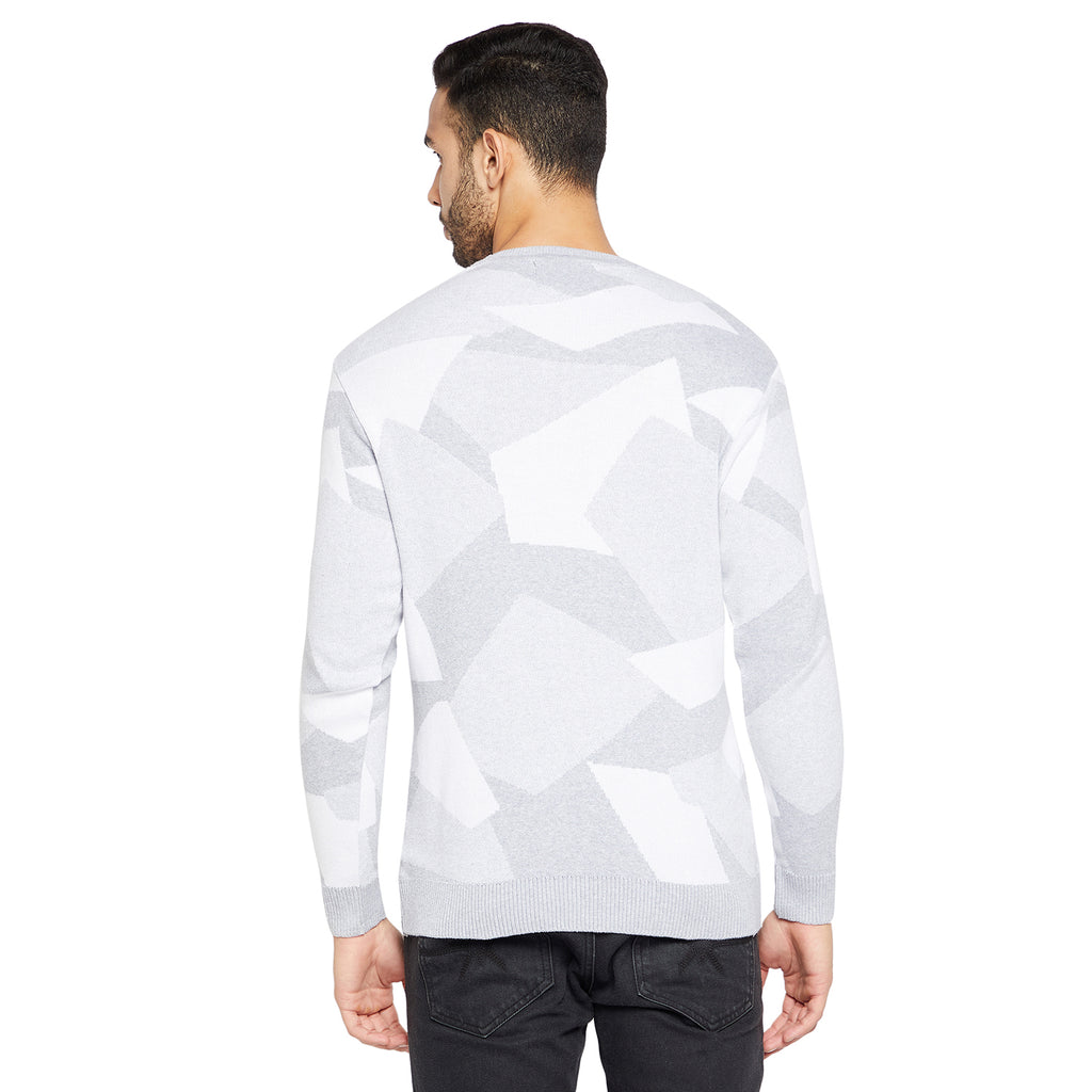 Duke Urban Men Full Sleeve Self Design Sweater (SDS2074)