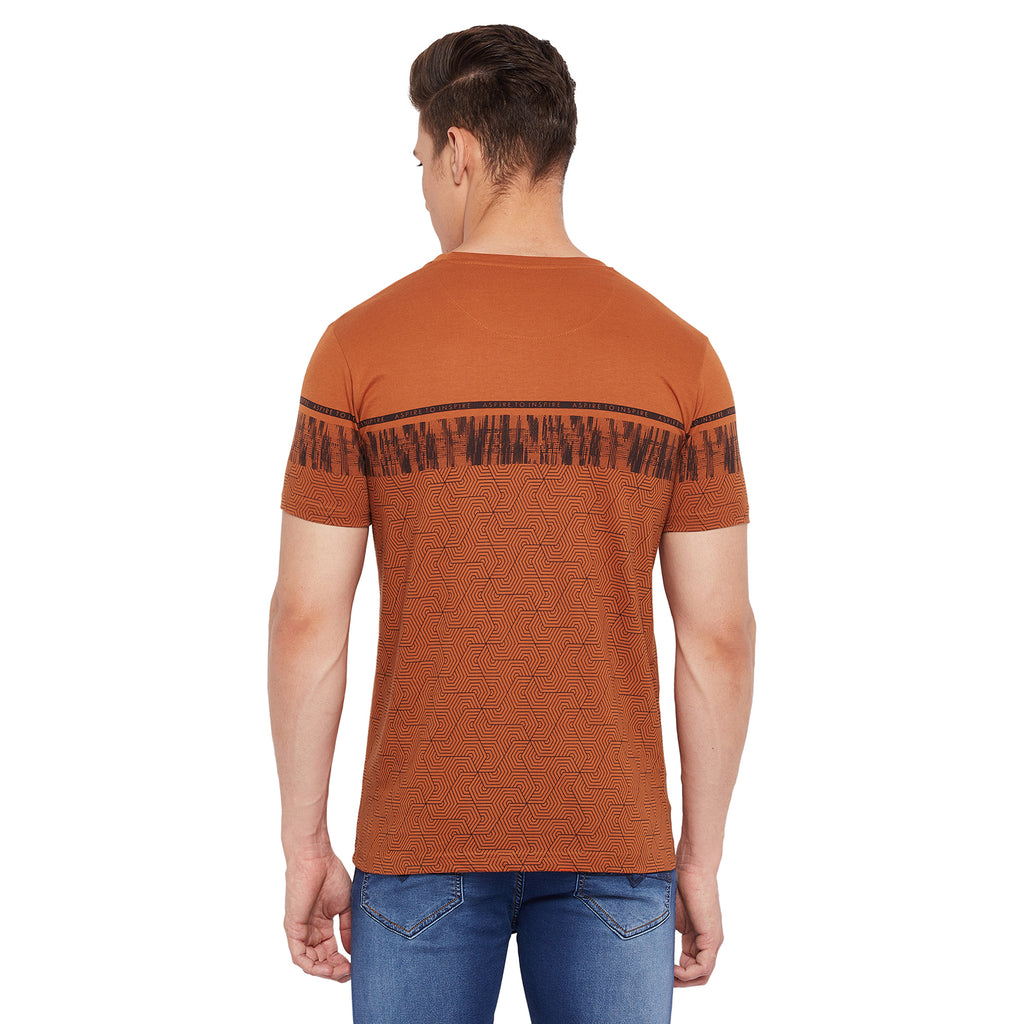 Duke Urban Men Half Sleeve Cotton T-shirt (LF5257)