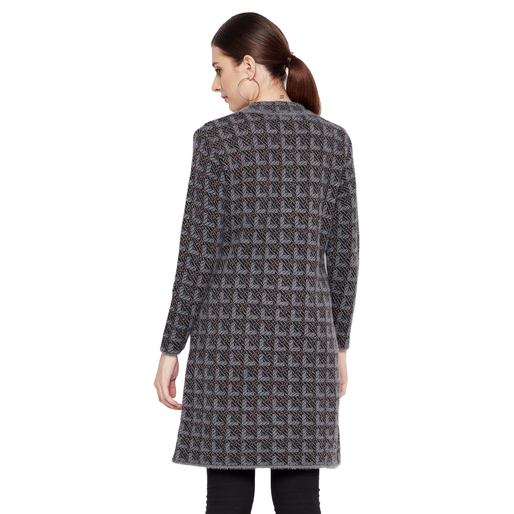 Duke Urban Women Full Sleeve Long Cardigan (SDS1091)