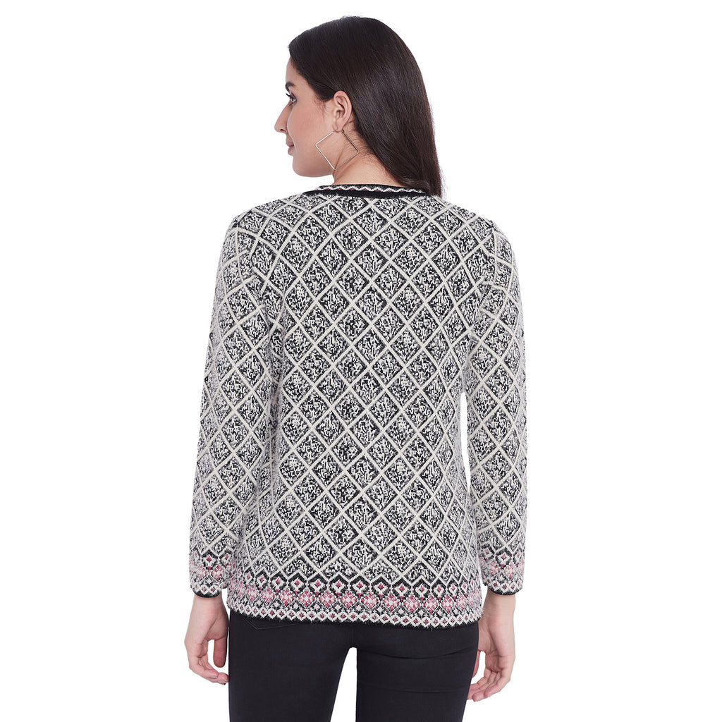 Duke Urban Women Full Sleeve Cardigan (SDS9591)