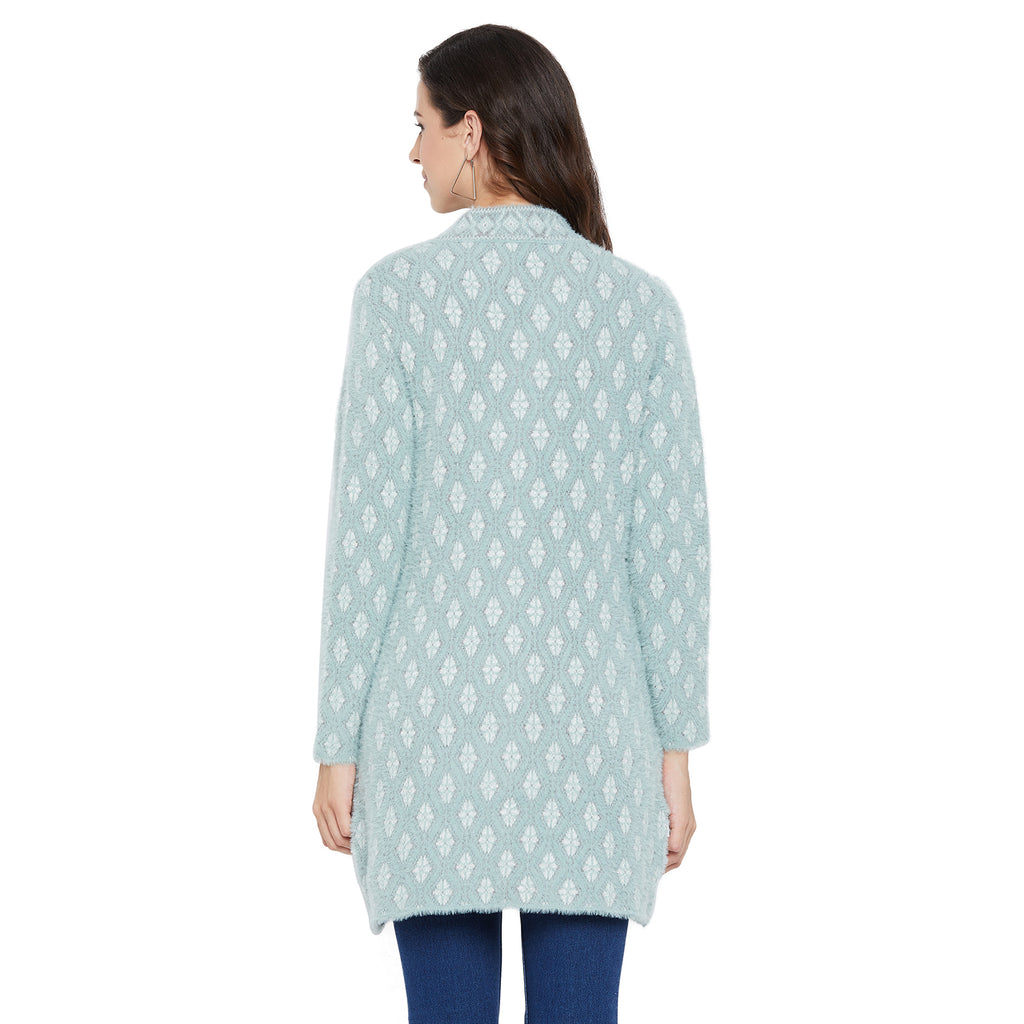 Duke Urban Women Full Sleeve Long Cardigan (SDS9651)