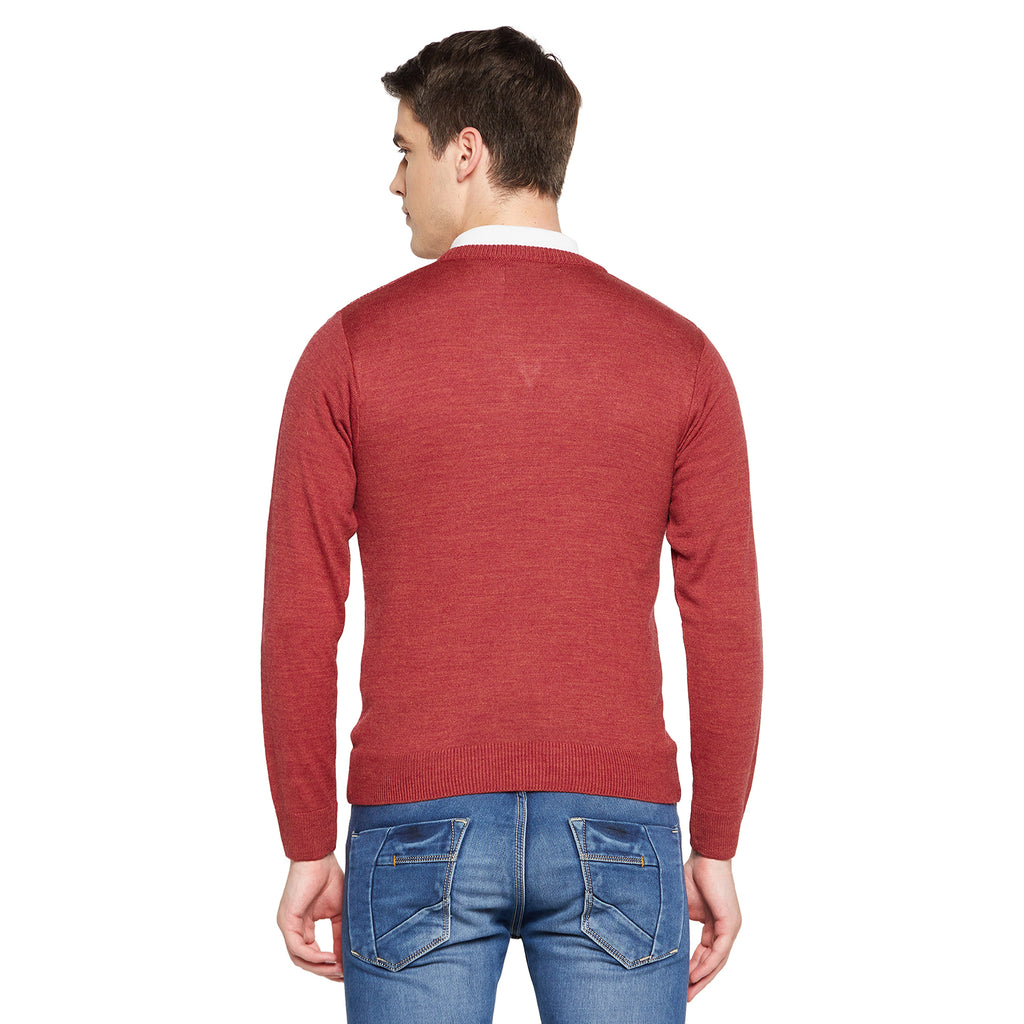 Duke Urban Men Full Sleeve V Neck Sweater (SDS8096)