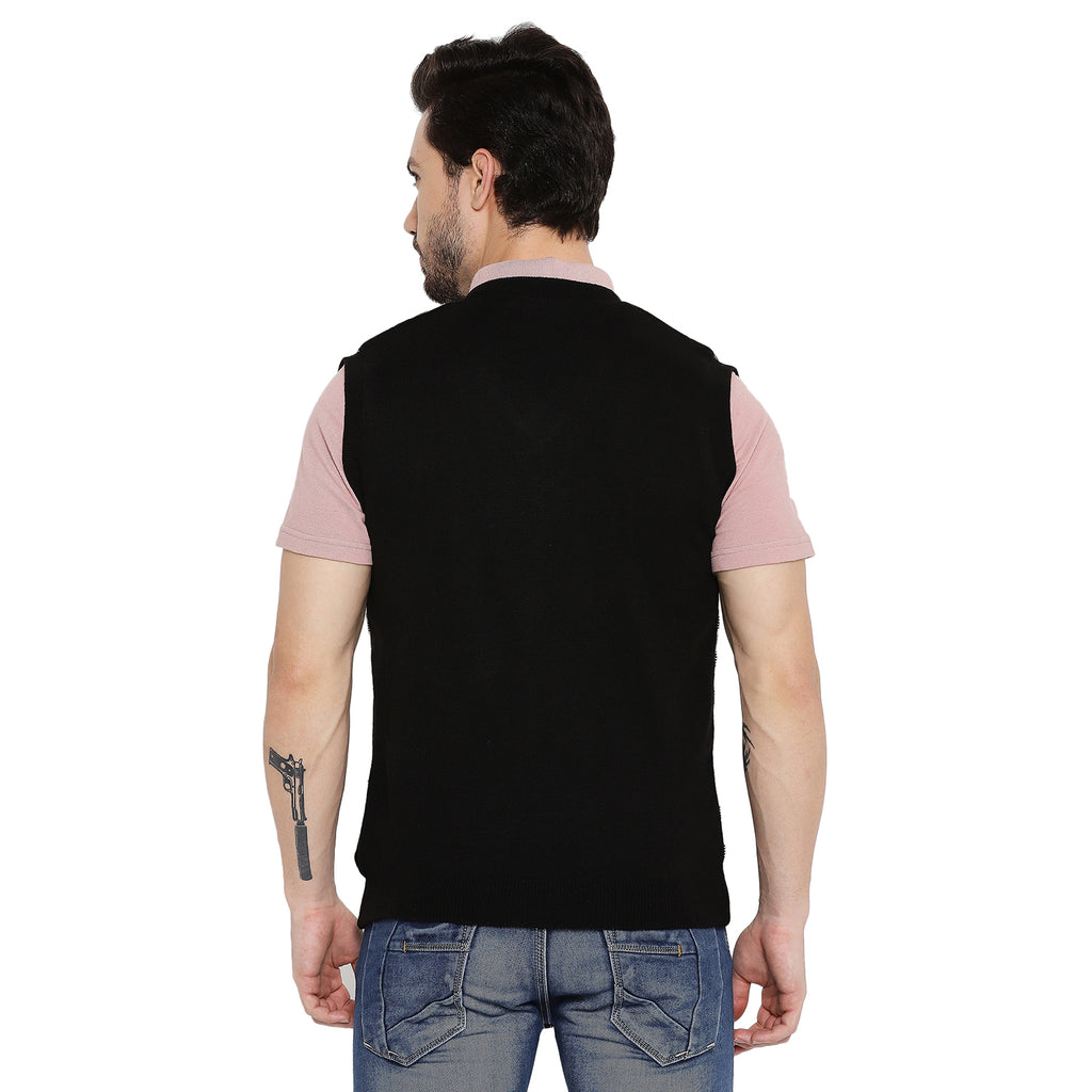 Duke Urban Men Sleeveless Reversible Sweater (SDS2036)