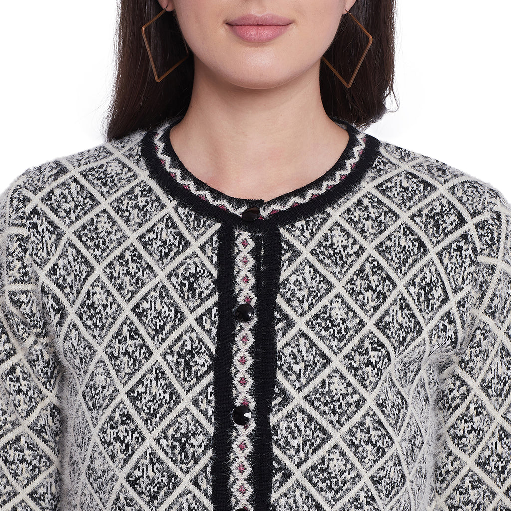 Duke Urban Women Full Sleeve Cardigan (SDS9591)