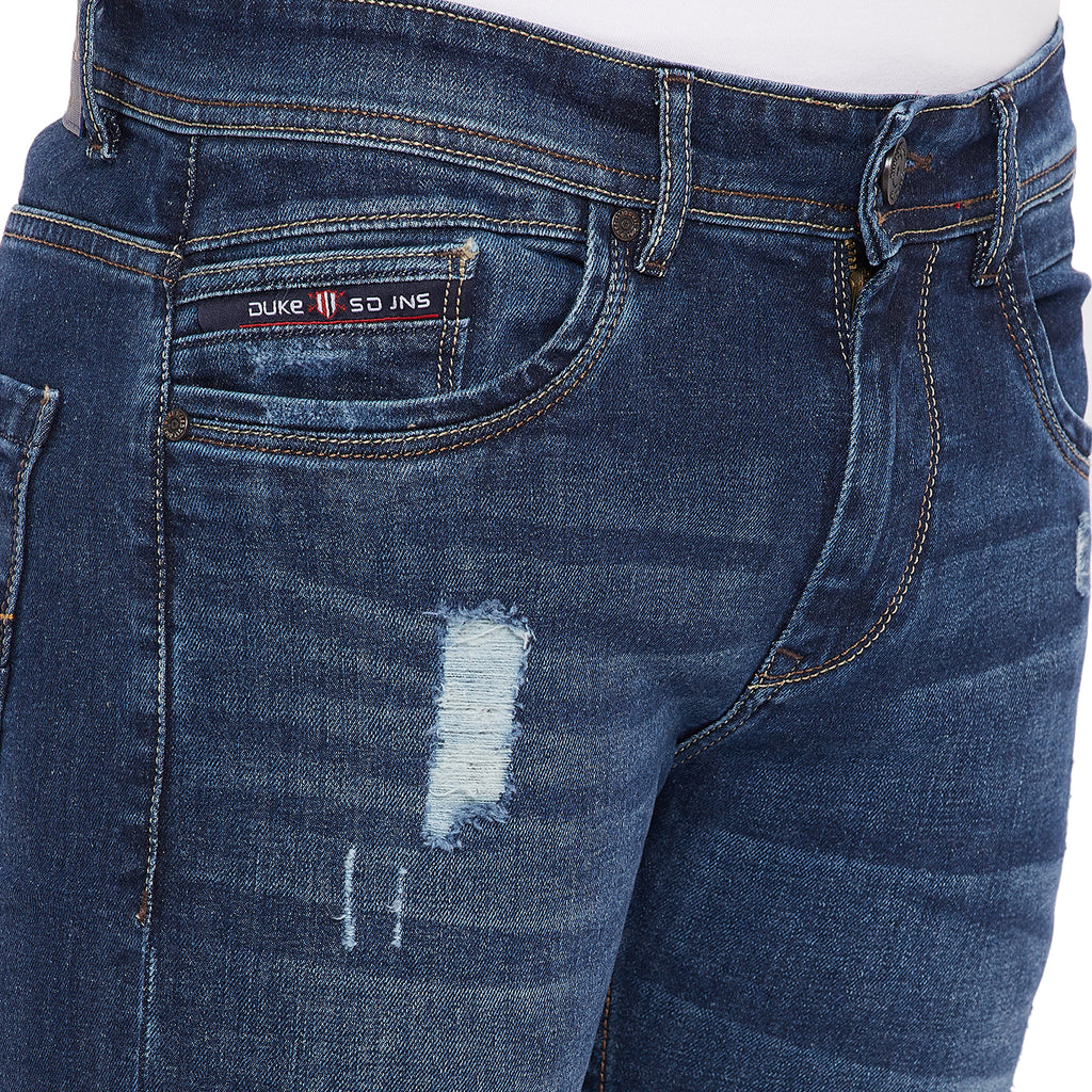 Duke Urban Men Slim Fit Stretchable Jeans (SDD5217)