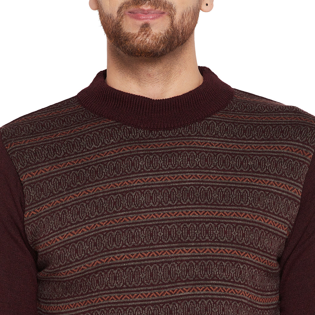 Duke Urban Men Full Sleeve High Neck Sweater (SDS8086)