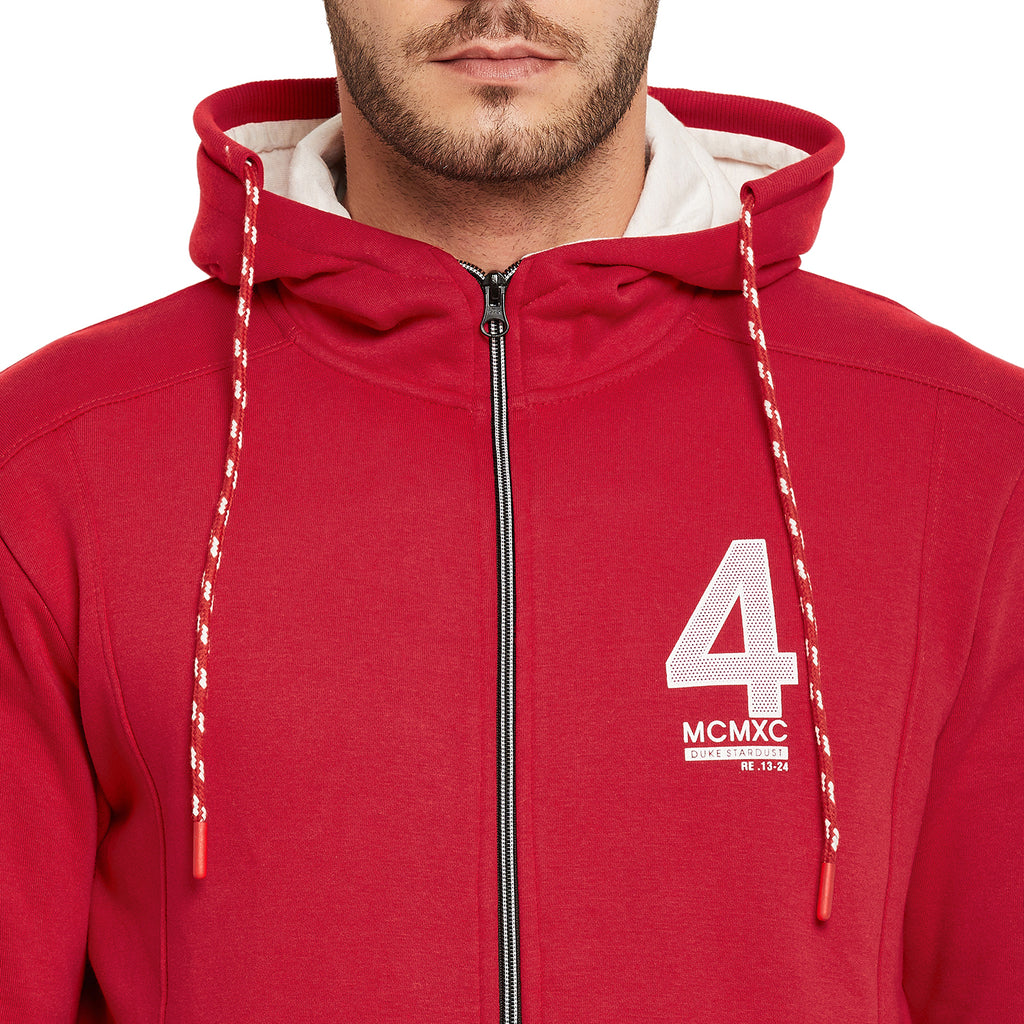 Duke Urban Men Hooded Neck Sweatshirt (LF3689)