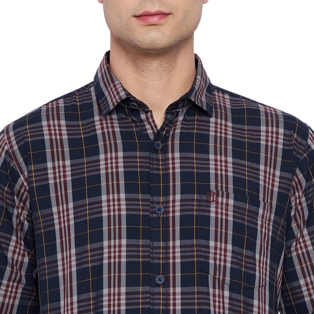 Duke Urban Men Full Sleeve  Cotton Shirt (SDO5CKC)