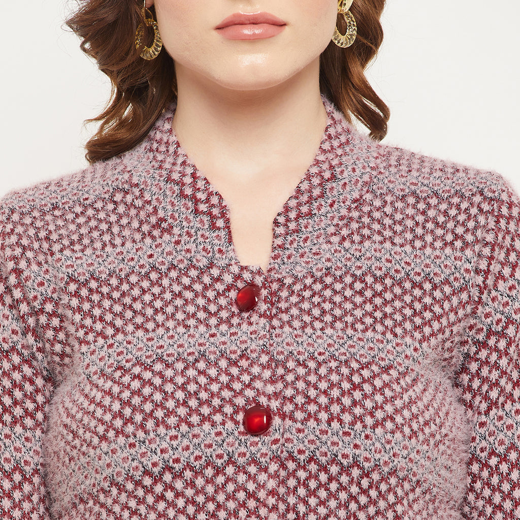 Duke Urban Women Self Design Cardigan (SDS1095)