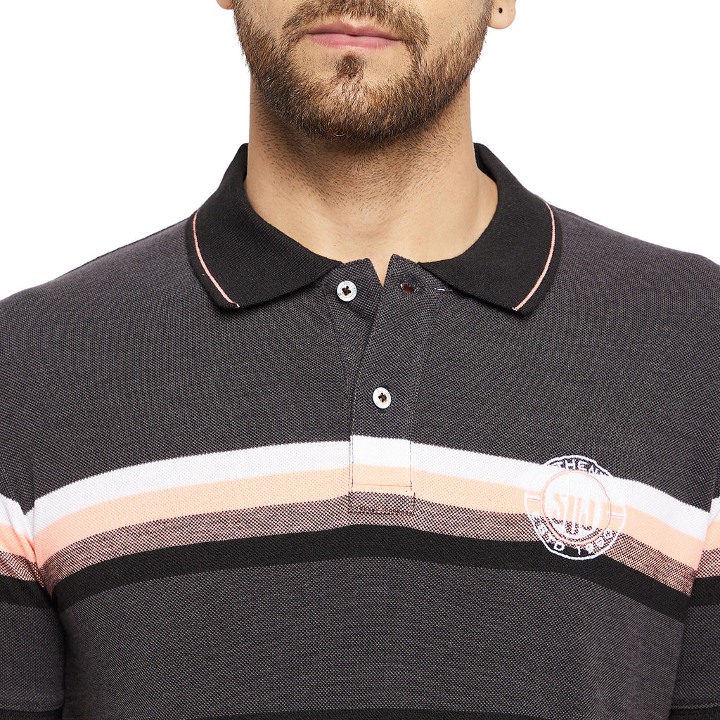 Duke Urban Men Half Sleeve Cotton T-shirt (LF5422)