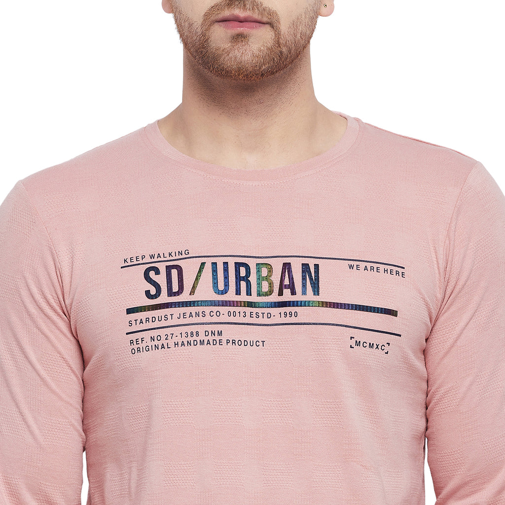 Duke Urban Men Full Sleeve Cotton T-Shirt (LF3929)