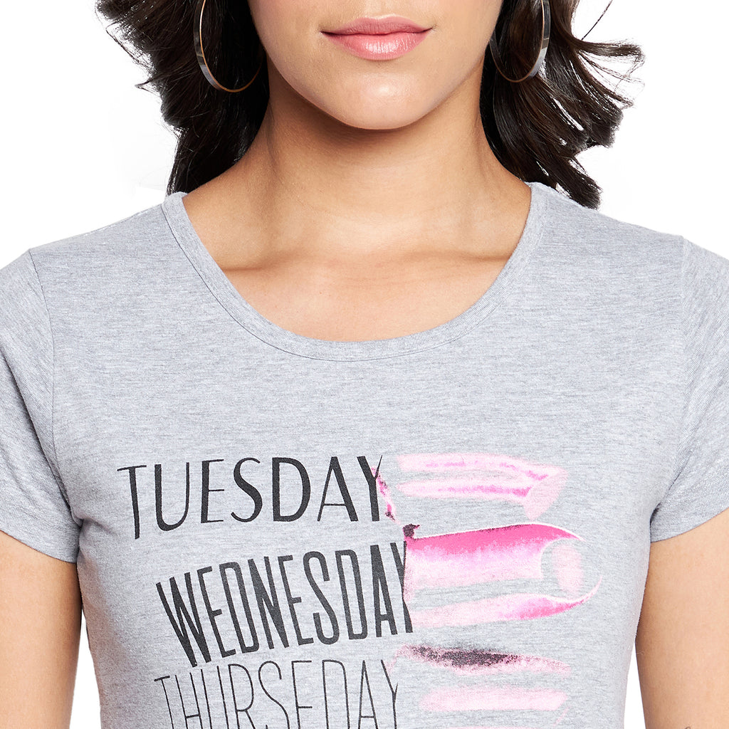 Duke Urban Women Short Sleeve Round Neck Top (LFX106)